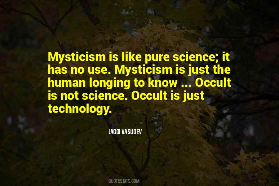 Quotes About Mysticism #1183723