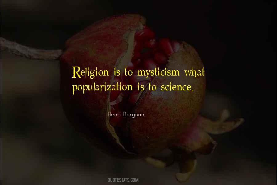 Quotes About Mysticism #1851803