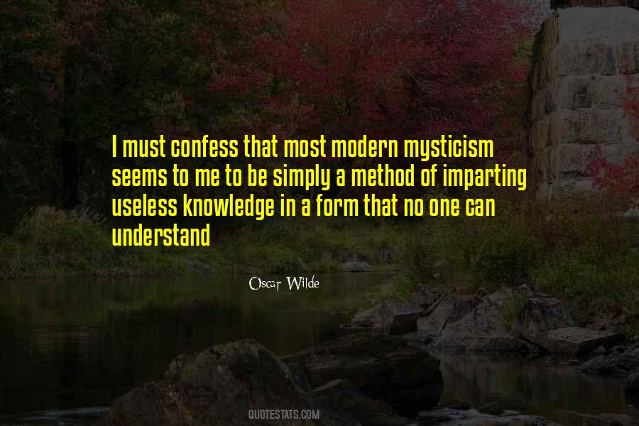 Quotes About Mysticism #318257