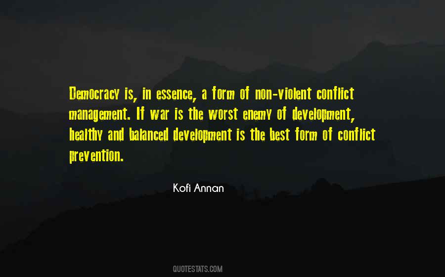 Quotes About War And Conflict #1029432