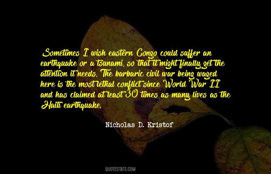 Quotes About War And Conflict #597940