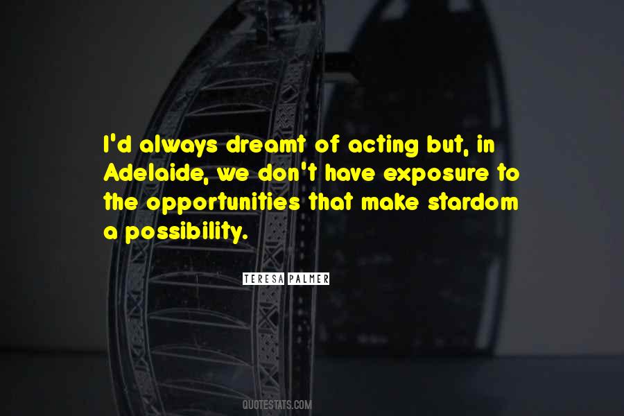 Quotes About Possibility #1761323