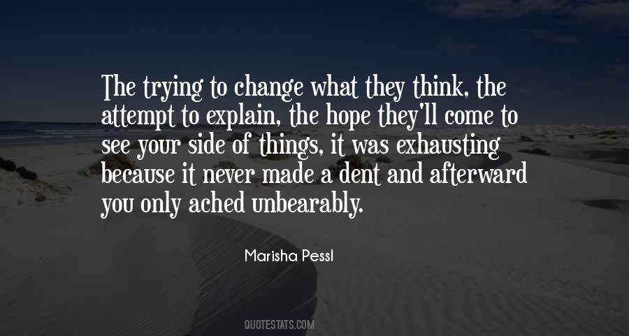 Quotes About Hope And Change #129911