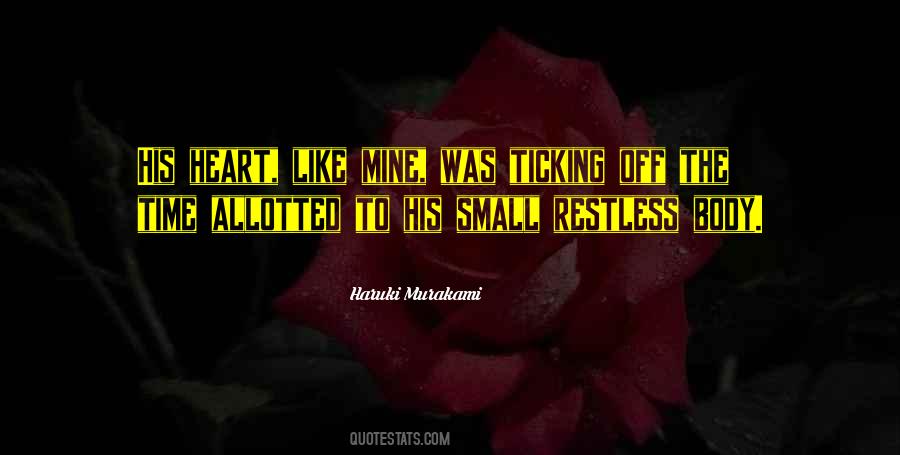 Quotes About Restless Heart #1051613