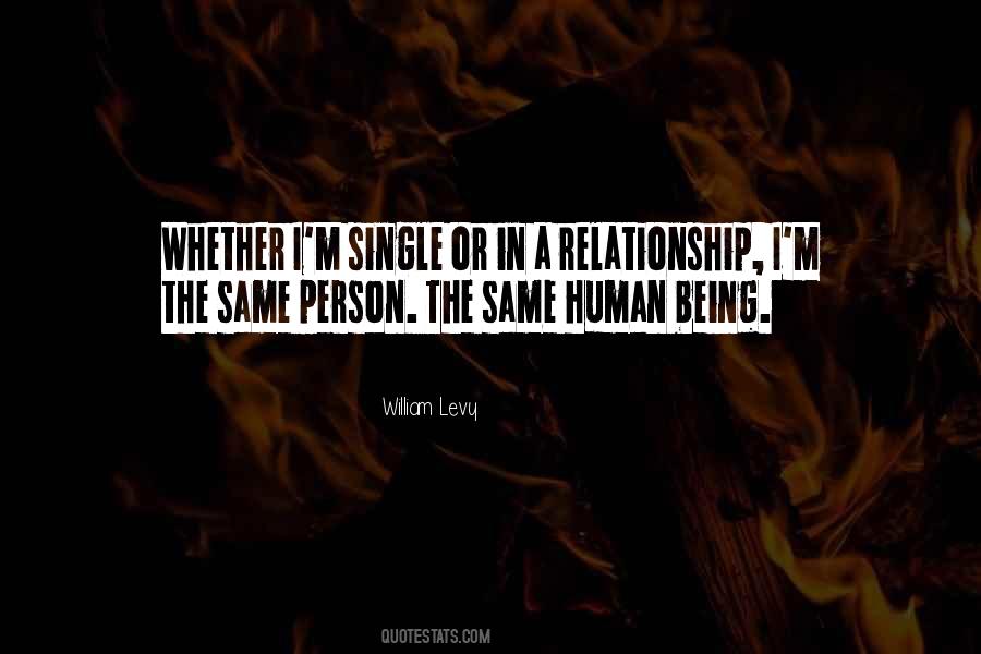 Quotes About Single Relationship #1556751