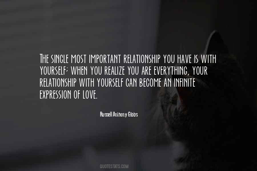 Quotes About Single Relationship #1651671