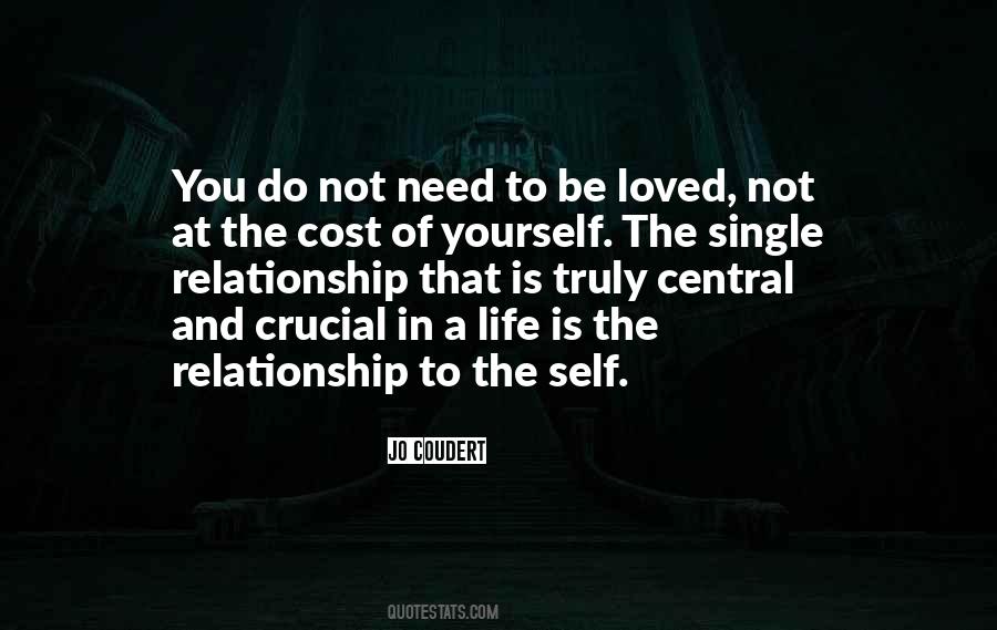 Quotes About Single Relationship #1709405