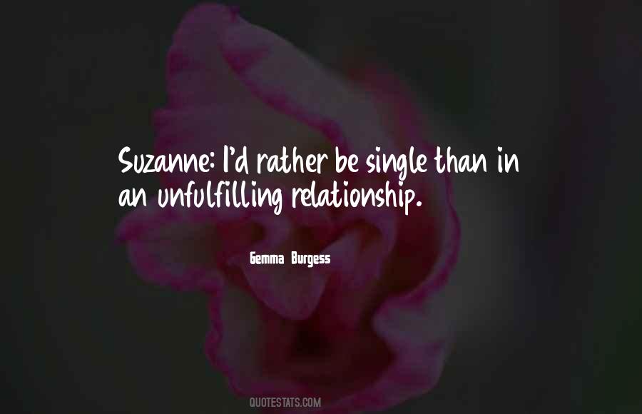 Quotes About Single Relationship #225073