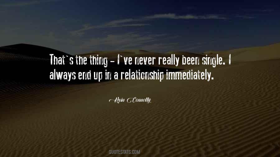 Quotes About Single Relationship #997299