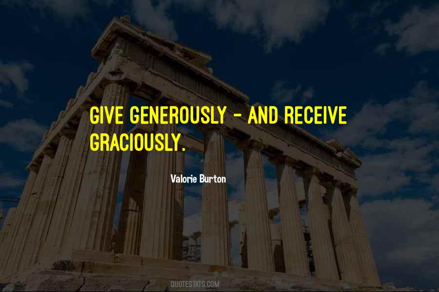 Quotes About Giving Generously #685560