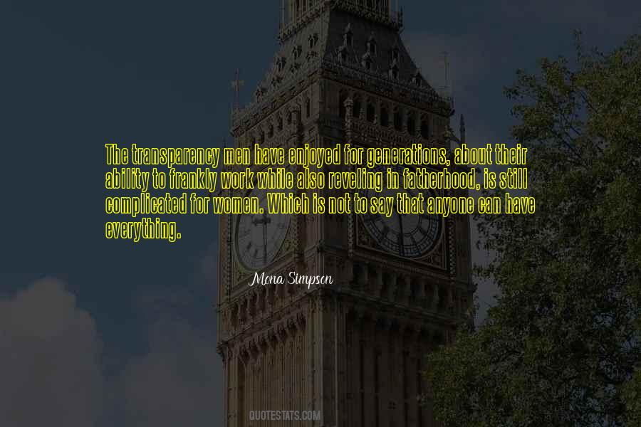 Quotes About Transparency #1183674