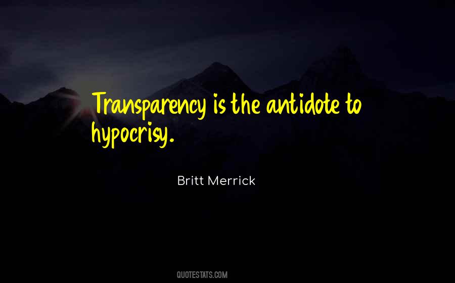 Quotes About Transparency #1438964