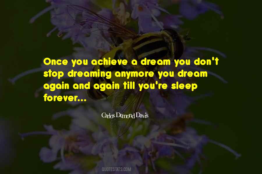 Sleep Forever Quotes #1216979