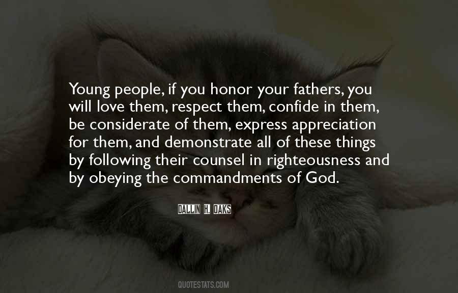 Quotes About Commandments Of God #1756482