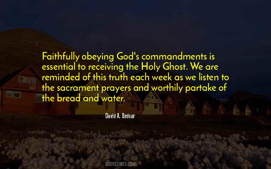 Quotes About Commandments Of God #462557