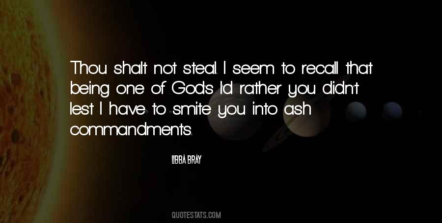 Quotes About Commandments Of God #507894