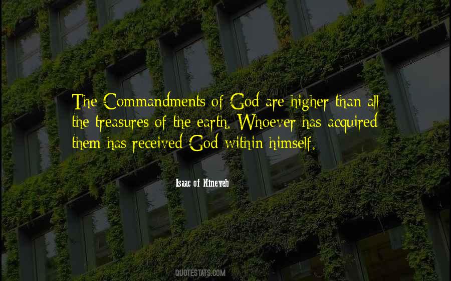 Quotes About Commandments Of God #684207