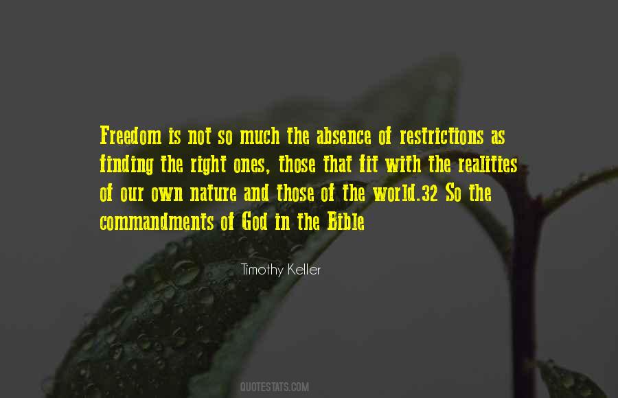 Quotes About Commandments Of God #977039