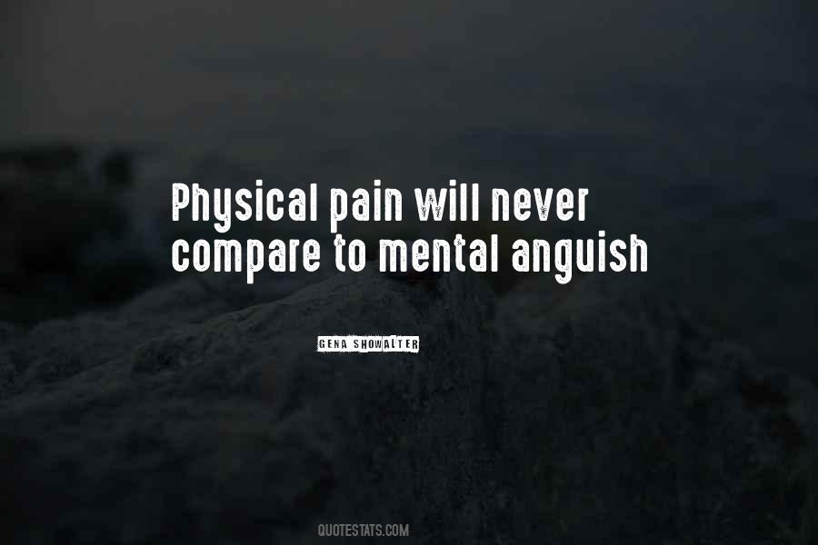 Quotes About Mental Pain #226617