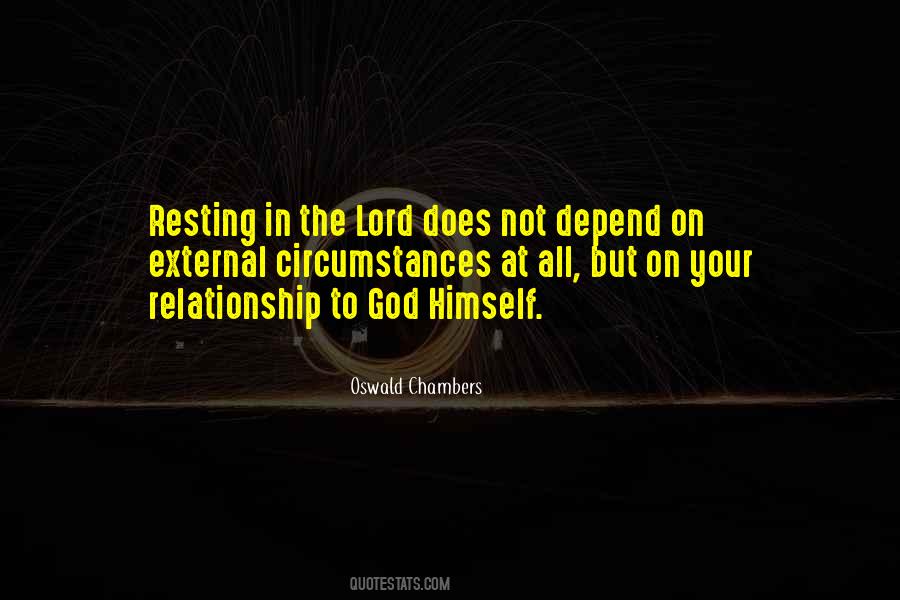 Quotes About Resting In The Lord #899864