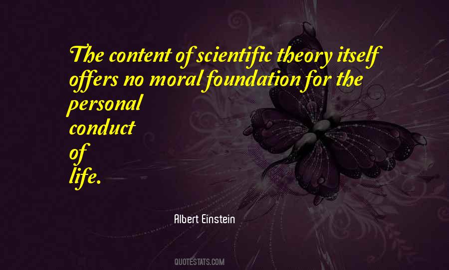 Moral Foundation Quotes #1489795