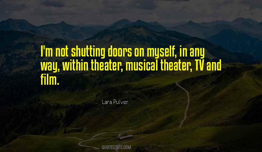 Quotes About Shutting Doors #18414