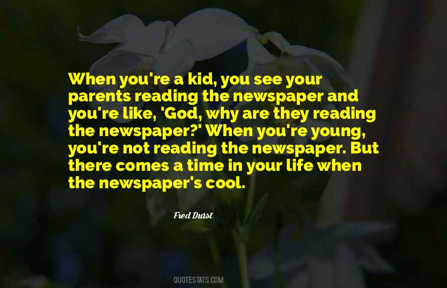 Quotes About Reading The Newspaper #290743