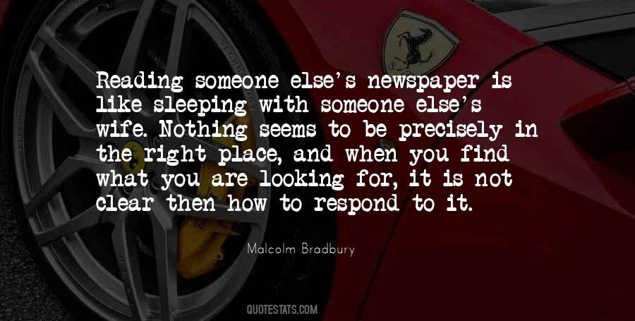 Quotes About Reading The Newspaper #303950