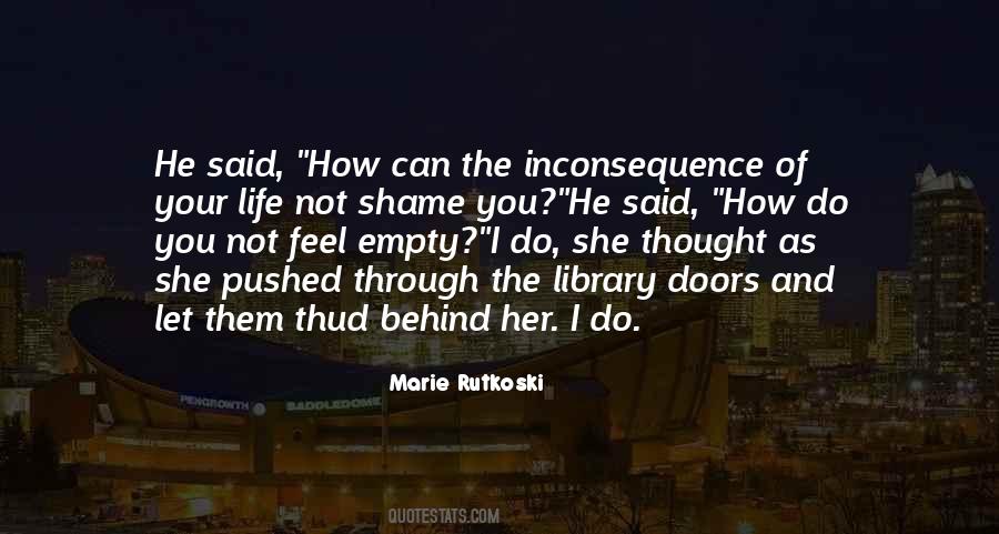 Inconsequence Of Quotes #984310