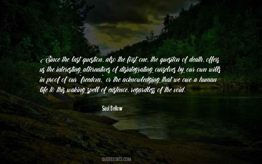 Quotes About Alternatives #1015373