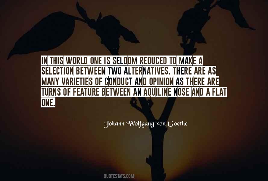 Quotes About Alternatives #1313705