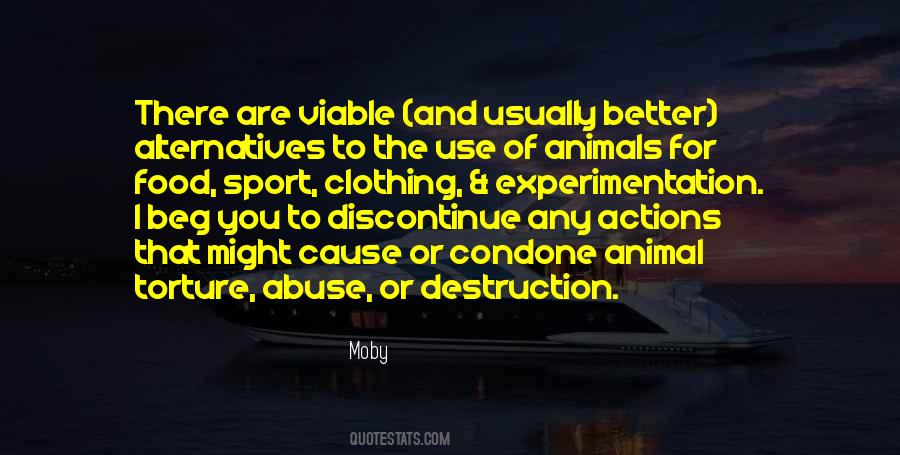 Quotes About Alternatives #1346508