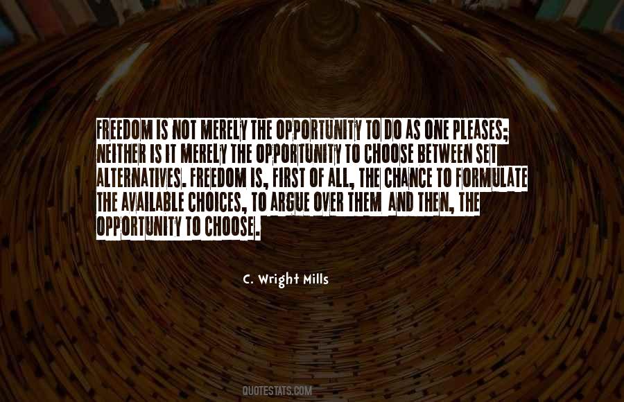 Quotes About Alternatives #1701799