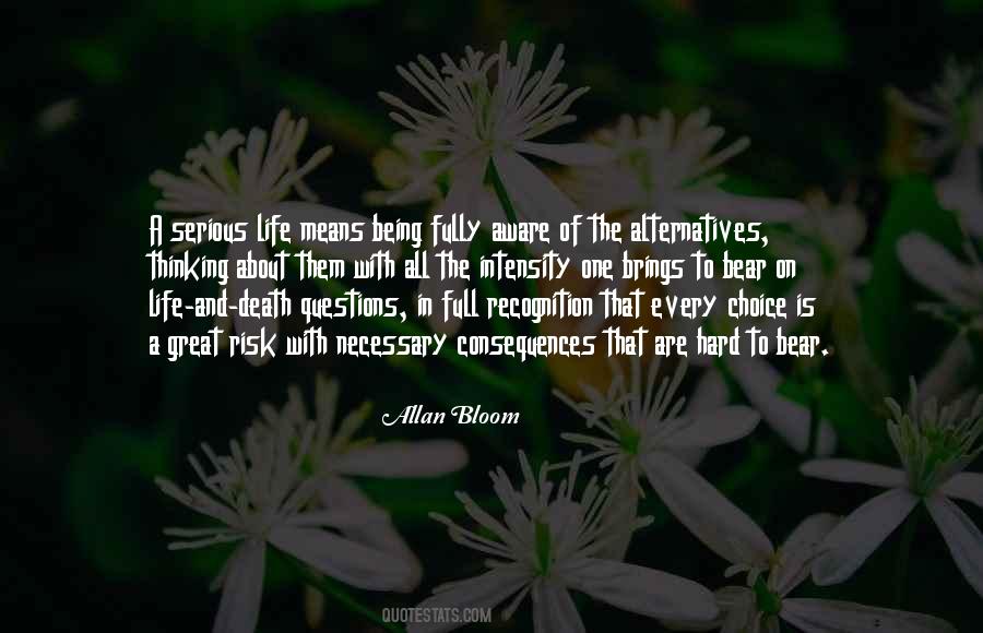 Quotes About Alternatives #982841