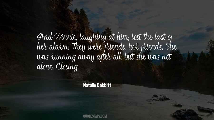 Quotes About Not Running Away #163571