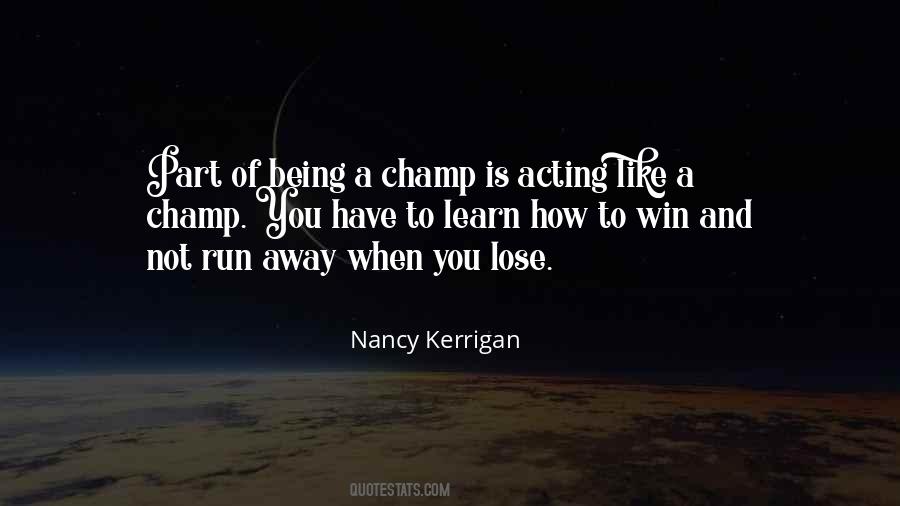 Quotes About Not Running Away #708765