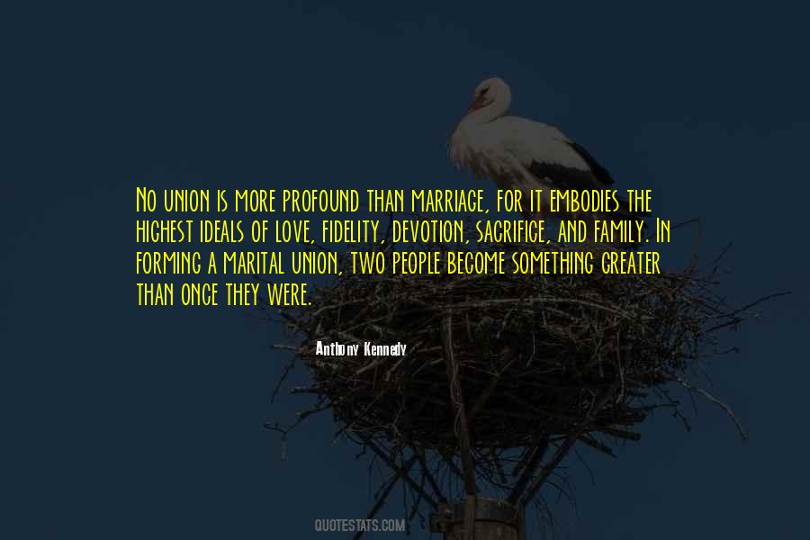 Quotes About Self Sacrifice For Family #173064