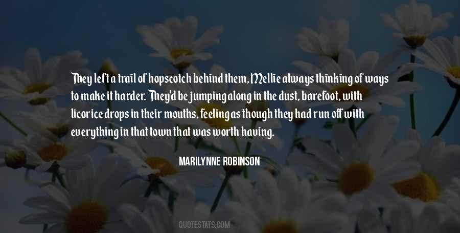 Quotes About Hopscotch #263487
