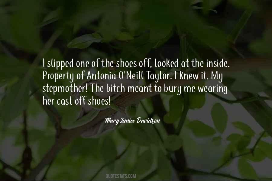 Quotes About Wearing Shoes #778355