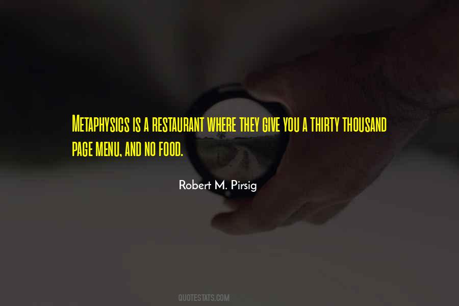 Quotes About Restaurant Menu #1865222