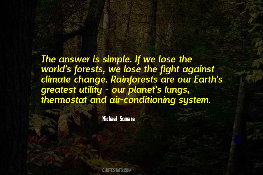 Quotes About Rainforests #1360478