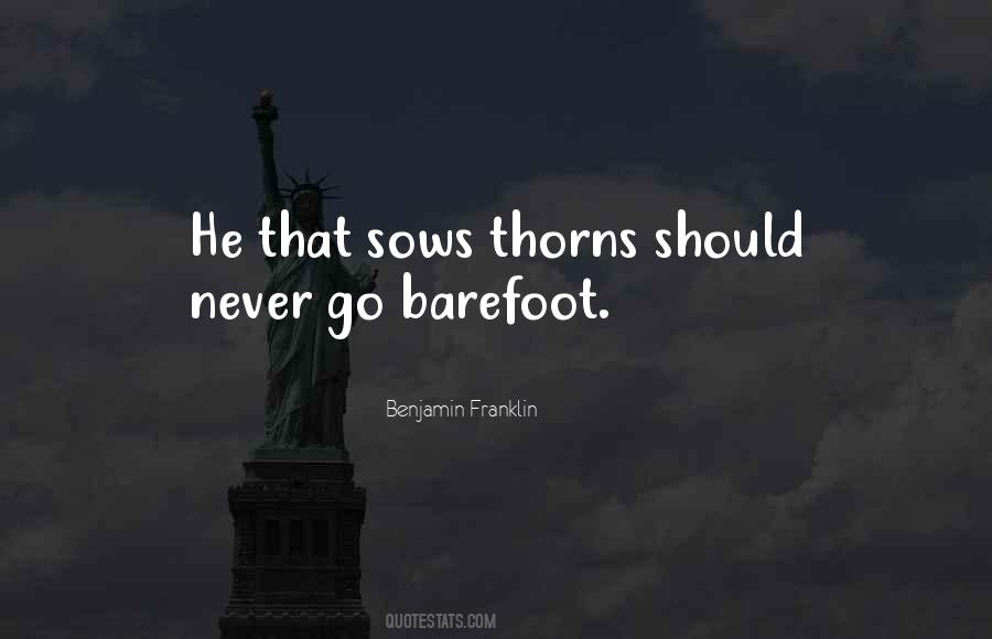 Go Barefoot Quotes #1217875