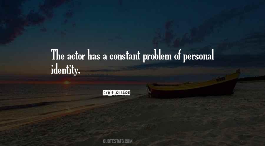 Quotes About Personal Identity #1308123