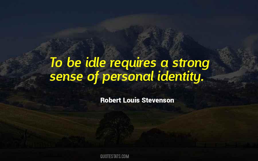 Quotes About Personal Identity #920886