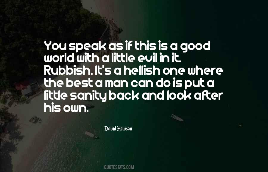 Quotes About Evil Look #779902