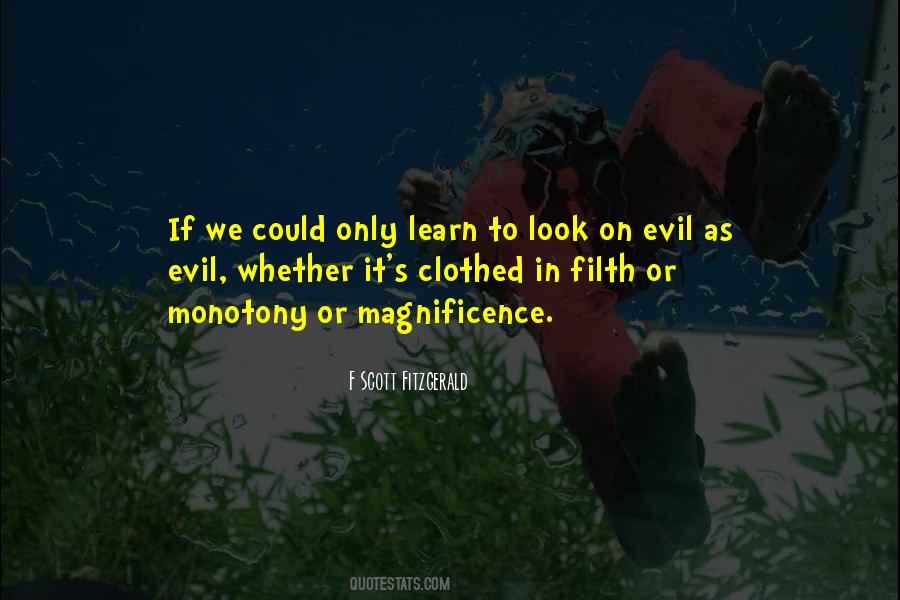 Quotes About Evil Look #935009