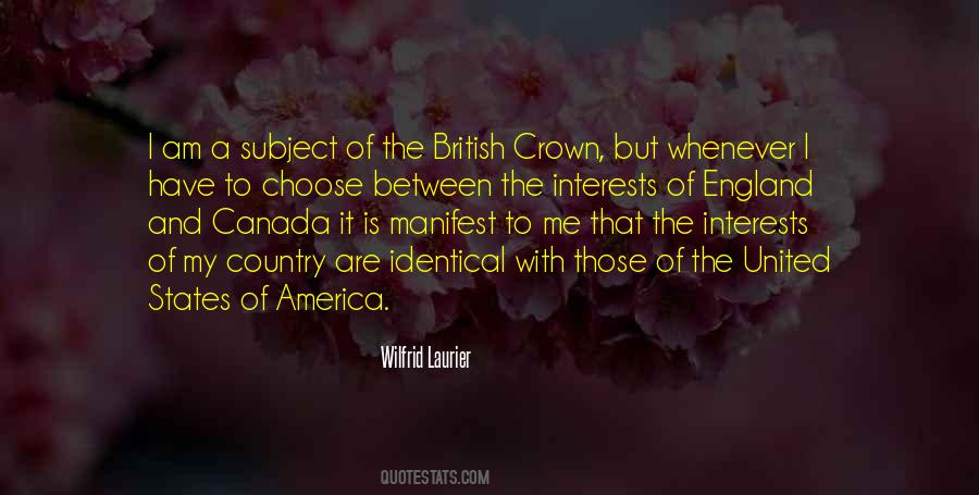 Quotes About Canada And The United States #469266