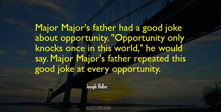 Quotes About Opportunity Knocks #625690