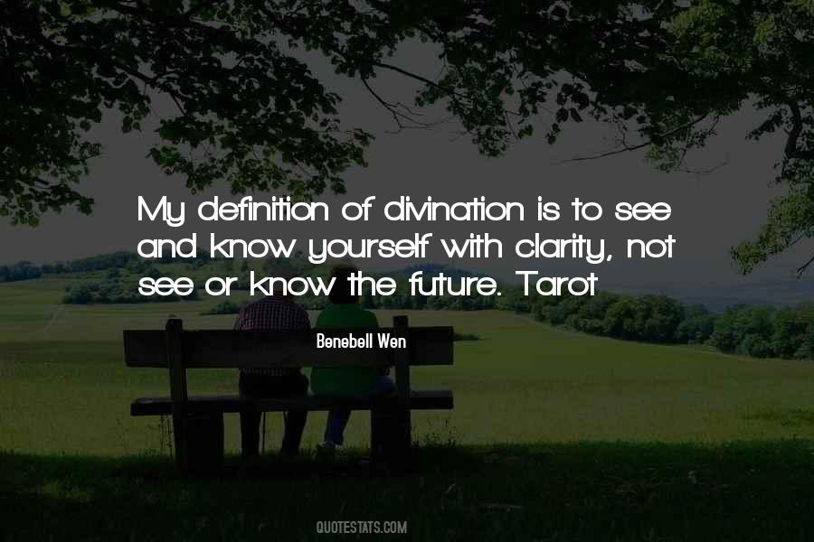 Quotes About Divination #825578