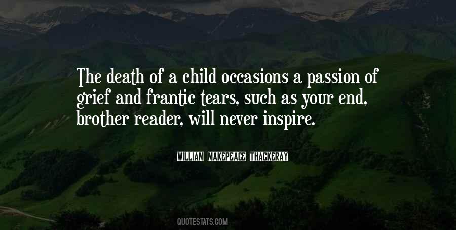 Quotes About The Death Of A Child #1085677